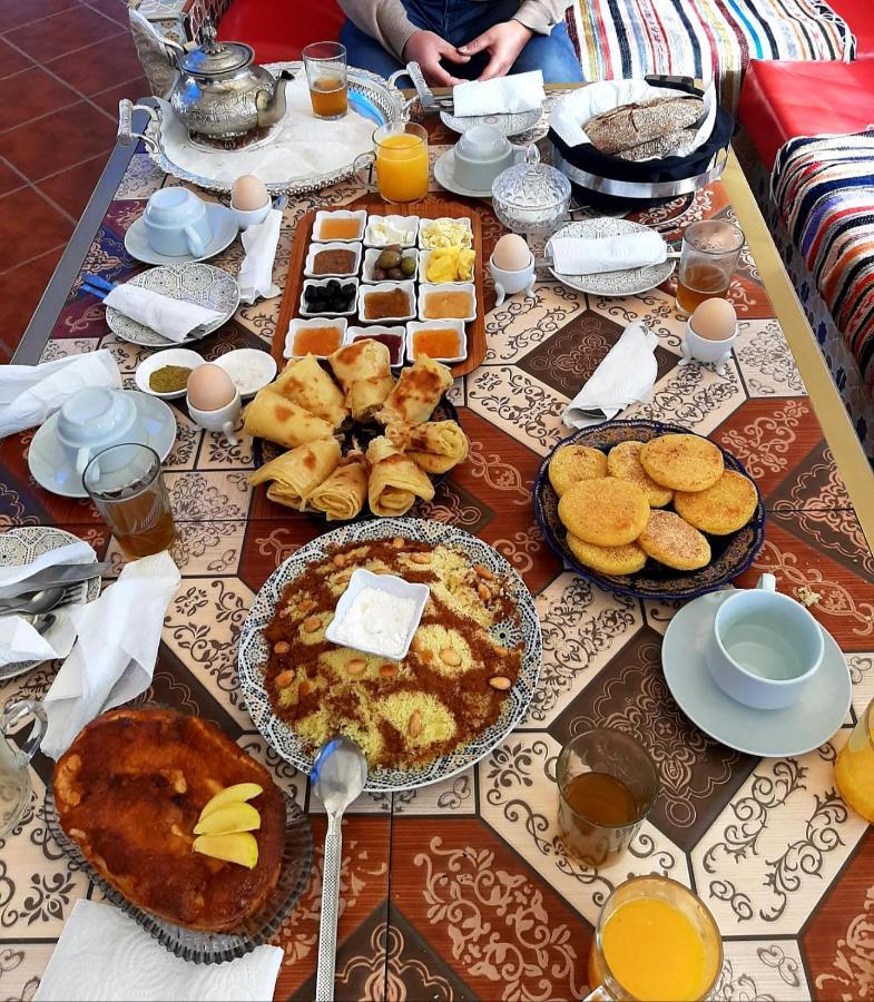 Hotel Lahlou Riad Cafeteria Udžda Exteriér fotografie